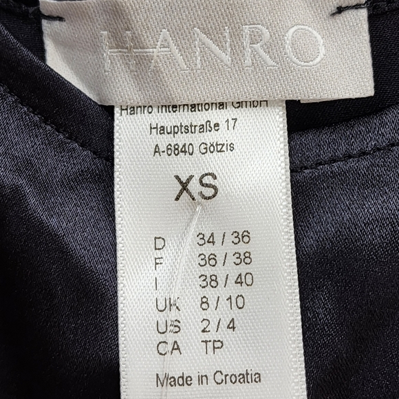 Hanro Women's Grand Central Silk Blend Spaghetti Top - XS - Picture 4 of 11